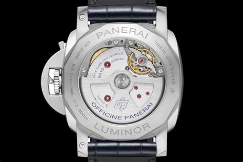 panerai double barrel movement|Panerai luminor movement.